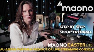 Maonocaster Lite Setting Up Your Livestream Or Podcast
