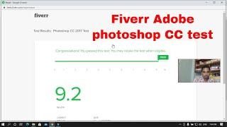 Fiverr Adobe photoshop cc 2017 test  | Answers and Questions 2021 | Blogger Arfan