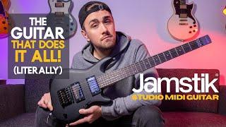 One GUITAR that plays EVERY INSTRUMENT!! [Jamstik Studio Midi Guitar Demo & Review]