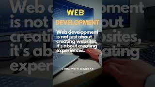 What is Web Development? Coding shorts Part-2| #webdevelopment #shortvideo #shorts #codingshortvideo