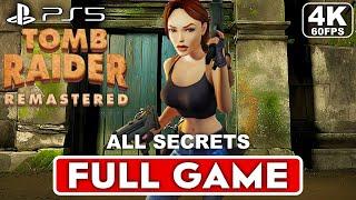 TOMB RAIDER 3 REMASTERED Gameplay Walkthrough FULL GAME [4K 60FPS PS5] - No Commentary