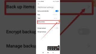 Security App not enable automatically backup mode | Redmi Note 10 and Xiaomi