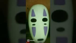 Cómo hacer mascara de sin cara / How to make a faceless , de el viaje de Chihiro/  Spirited Away
