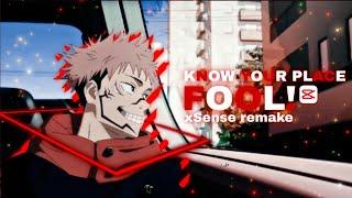 Know your place, Fool! [Hey MaMa Amv - @xSense  Remake] Capcut edit!