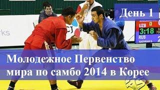 Молодежное Первенство мира по самбо 2014 в Корее. День 1