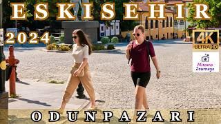 Turkey | Eskisehir Odunpazari 4K Walking Tour | July 10th 2024 | UHD 60fps