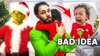 Our Son Meets the GRINCH! *Instant Regret*