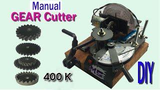 How to Make a Gear Wheel Cutter | DIY Gear Cutter | Milling Machine DIY