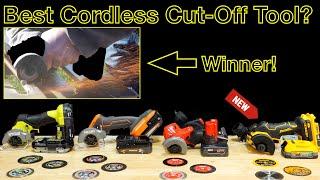 Best Cordless Cut Off Tool?  Dewalt, Milwaukee,  Ridgid, Ryobi  DCS438B, 2522-20,  PSBCS02B, R87547B
