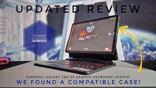 ●Samsung Galaxy Tab S9 Dexnor Keyboard Update | Compatible Case & Viewer Comments Answered!