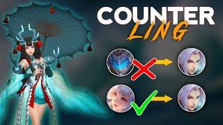 Best Hero Counter for Ling This Season 22 | REVAMPED KAGURA GAMEPLAY 2021