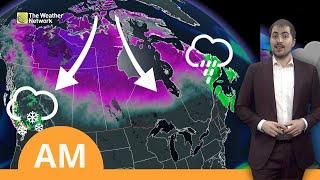 Canada's National Forecast: Winter Stays Alive in the Short Term Across Canada