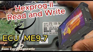 Hexprog II Read and Write ECU Bosch ME9.7 هل يمكنني قراءته  xDecoder DTC OFF