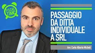 DA DITTA INDIVIDUALE A SRL - IL PASSAGGIO