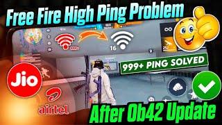  free fire ping problem after update | high ping problem in free fire | how to fix high ping in ff