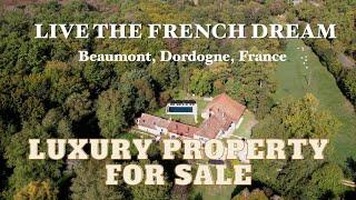 SOLD! Five Star Luxury Gite Property Business near Beaumont, Dordogne, France - 2023