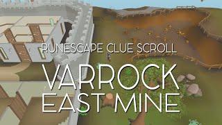 Runescape clue scroll map - Varrock east mine