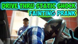 Drive Thru Static Shock Fainting Prank