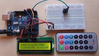 Arduino NEC IR remote control decoder
