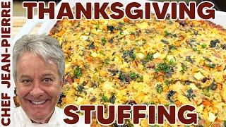 Turkey Stuffing Does NOT Belong Inside a Turkey | Chef Jean-Pierre