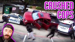 Monster Truck DESTROYS Cop Car!