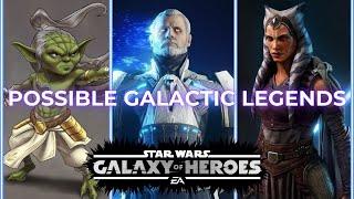 10 BEST Possible Galactic Legends for SWGOH