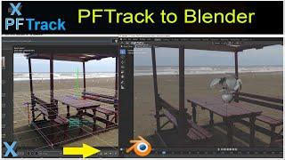 Export PFTrack Camera Data to Blender [English ] | PFTrack + Blender |  PFtrack to Blender