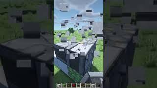 Minecraft Piston Sliding Door  | TikTok: gorilloyt #Shorts