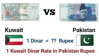 How much is the rate of one Kuwait Dinar in Pakistan | Kuwait Dinar rate in Pakistan Rupee Today