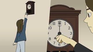 'The Clock' TRUE Horror Story Animated
