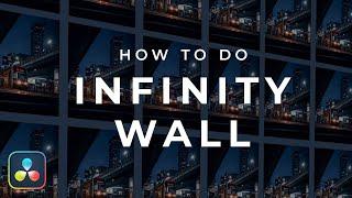 Infinity Wall Duplicate Effect  in Davinci Resolve