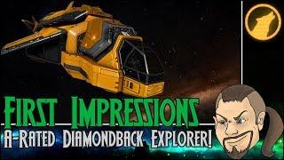 Elite:  Dangerous - First Impressions: A-Rated Diamondback Explorer! [Review]