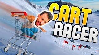 سباق عربة التسوق | أصعب سباق في العالم! Cart Racers