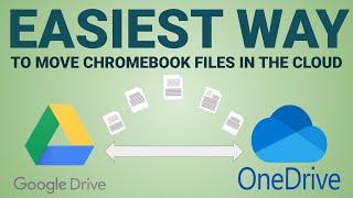 How to easily move files between Google Drive and One Drive on your Chromebook