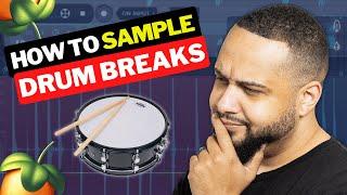 How To Sample Boom Bap Drum Breaks & Loops In FL Studio