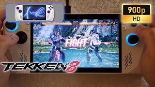 ASUS ROG Ally | Tekken 8 (Demo) | 900p | FSR 2 - low settings