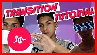 MUSICAL.LY TRANSITION TUTORIAL! (spin, light, etc.) | MiniKrish