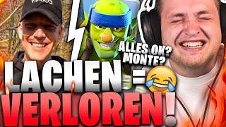 WAS ist mit Monte LOS? | Lachen VERBOTEN sonst 100€! | Lach dich REICH #6