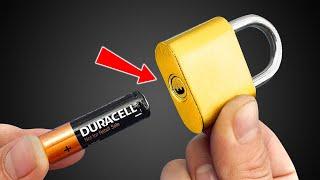 STOP Wasting Old Batteries! Make Them Unlock Any Lock Quickly!