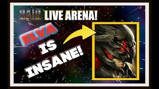 LIVE ARENA PUSH with ELVA AUTUMNBORN! Raid: Shadow Legends