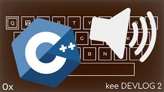 Writing an AUDIO ENGINE FROM SCRATCH in C++ with OpenAL | kee Devlog 2