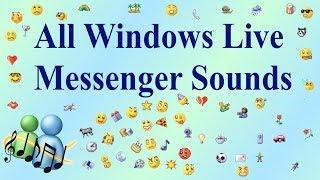 ALL WINDOWS LIVE MESSENGER [MSN] SOUNDS (1999-2013)
