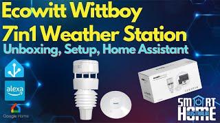 ECOWITT WITTBOY Weather Station Review (Inc Home Assistant Integration)