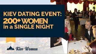 Kiev Dating Event: Over 200 Women in a Single Night