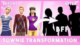 Townie Transformation - The BFF Household - No CC - Create A Sim - THE SIMS 4