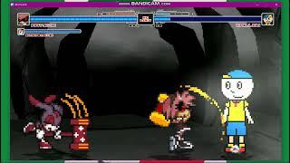 MUGEN REQUEST: Amy.EXE and Cream.EXE by YochiThMaster333 vs Caillou