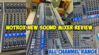 Notrox Pro Audio Sound Mixer Review All Channel Range || Team Pahadi Star