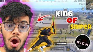 KING of Sniper PUBG RICH Best Moments in PUBG Mobile | BEST MOMENTS IN PUBG MOBILE AND BGMI