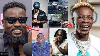 He’s The King! - Kevin Taylor Blǎst & M0cks Stonebwoy With Shatta Wale’s Rolls Royce