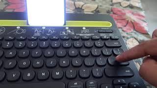 How to Pair Or Connect Logitech K480 Bluetooth Keyboard with mobile phone